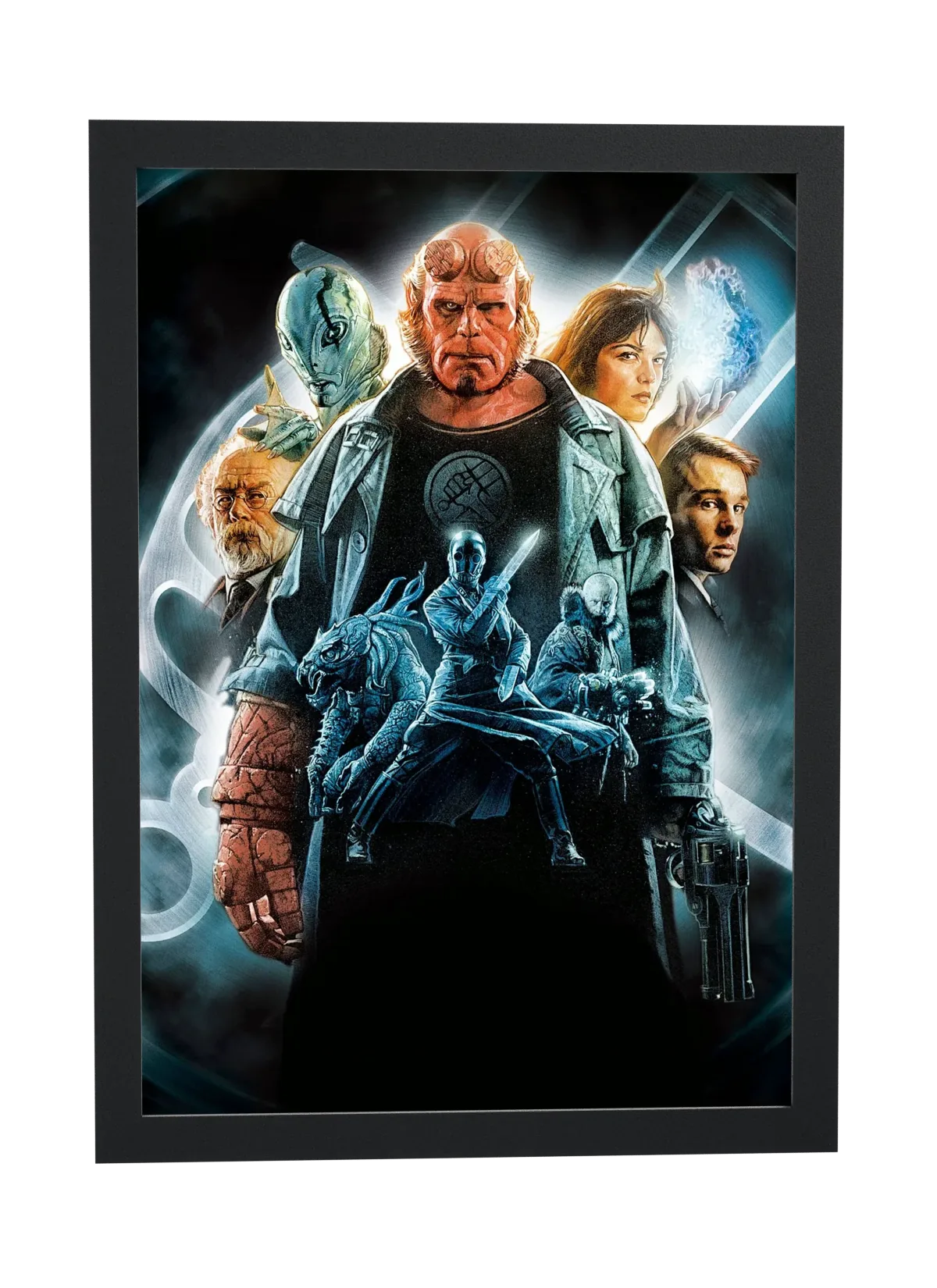 Hellboy (2004): equipe paranormal