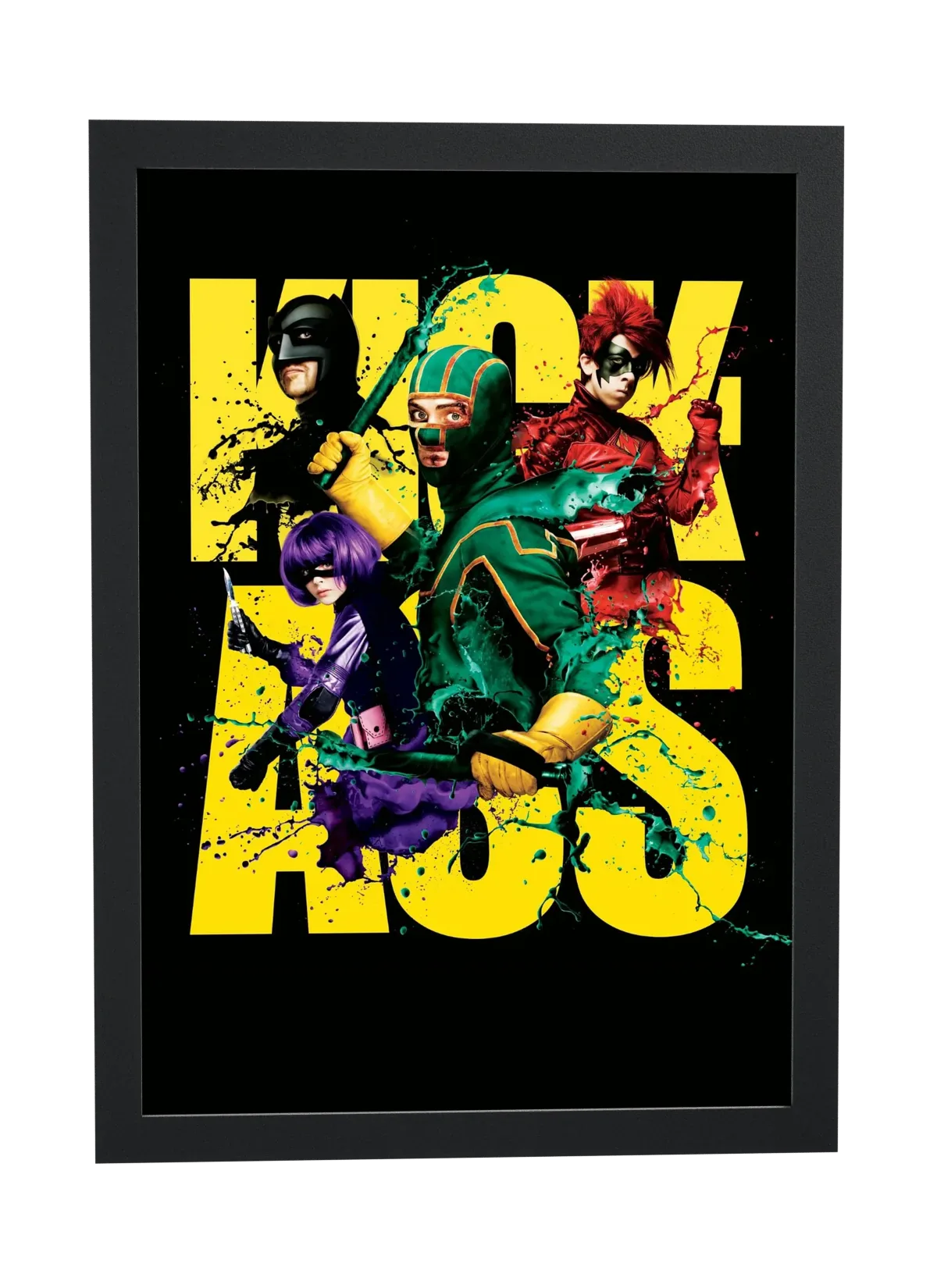 Kick-Ass (2010): logotipo e o grupo