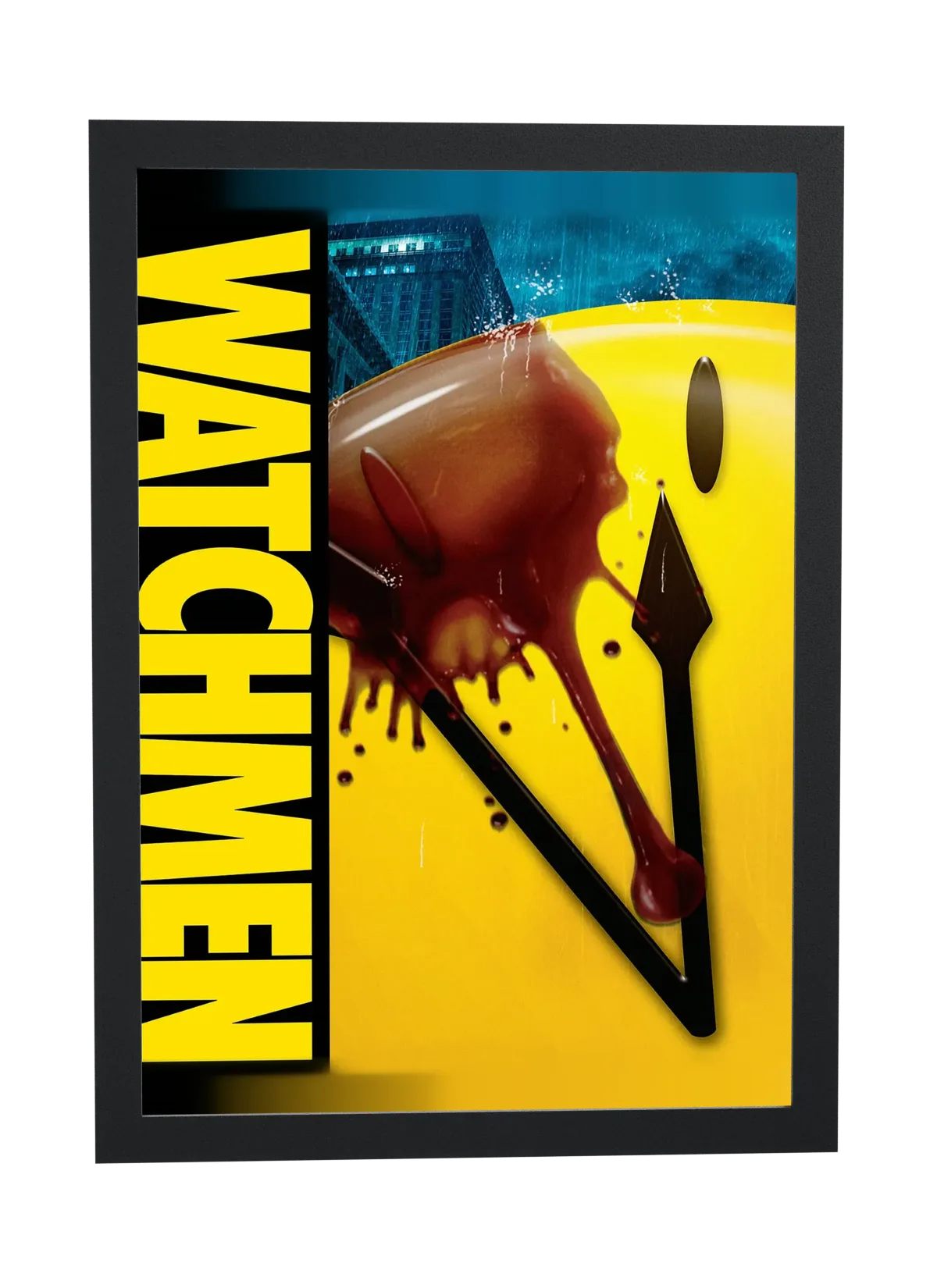 Watchmen (2009): broche com sangue