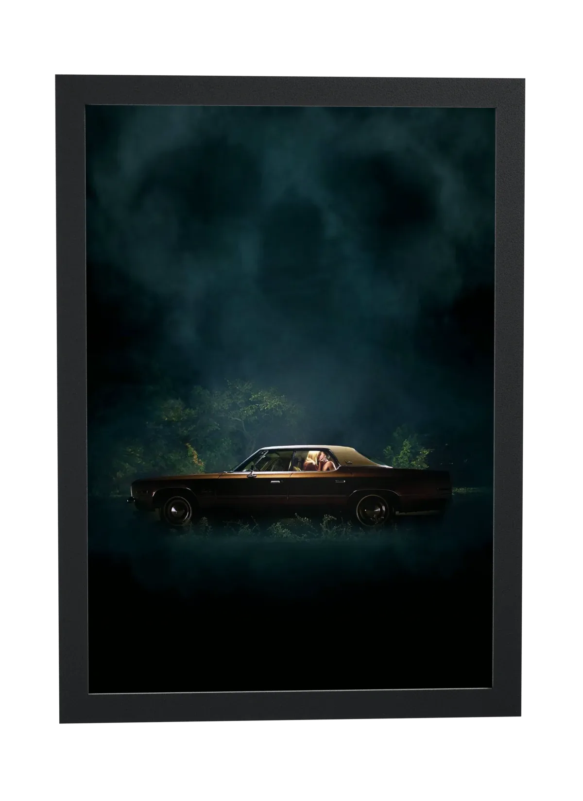 Corrente do Mal (2014): carro na neblina