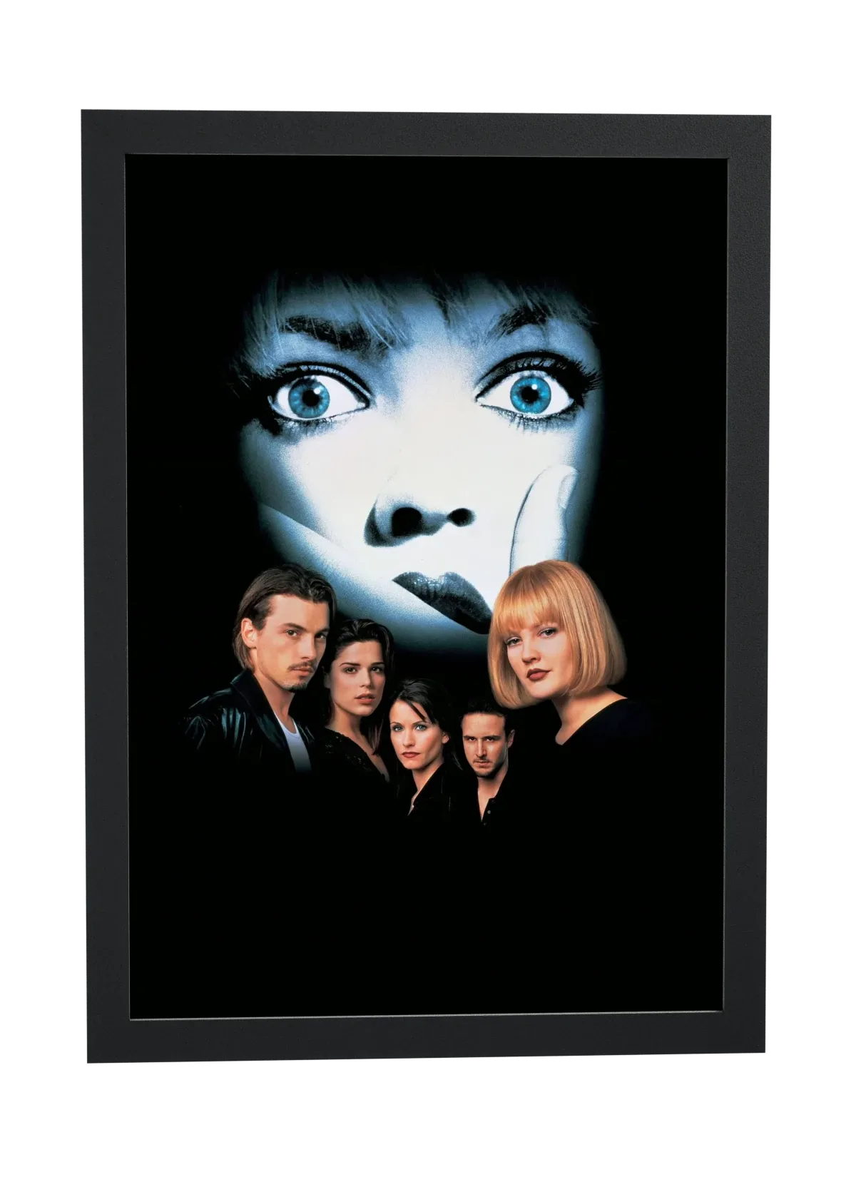 Pânico (1996): rosto fantasma ao fundo