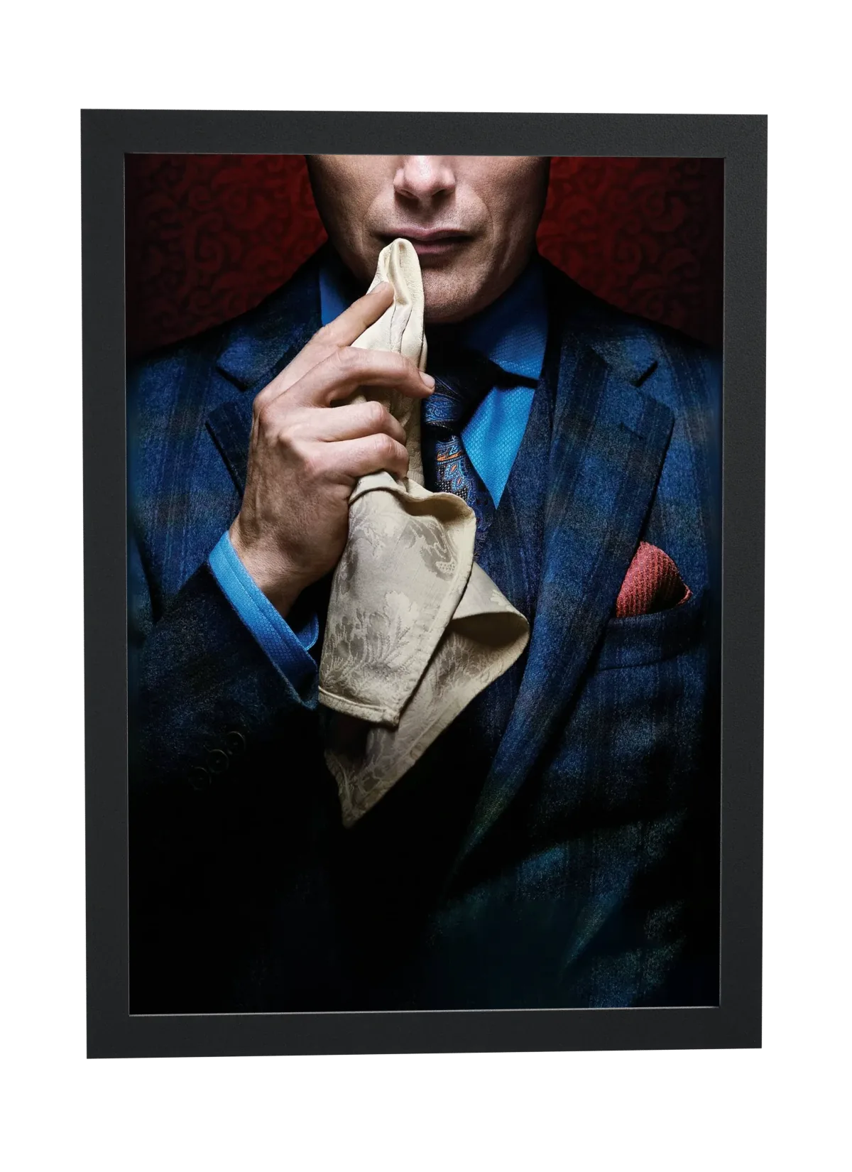 Hannibal (2013): guardanapo nos lábios