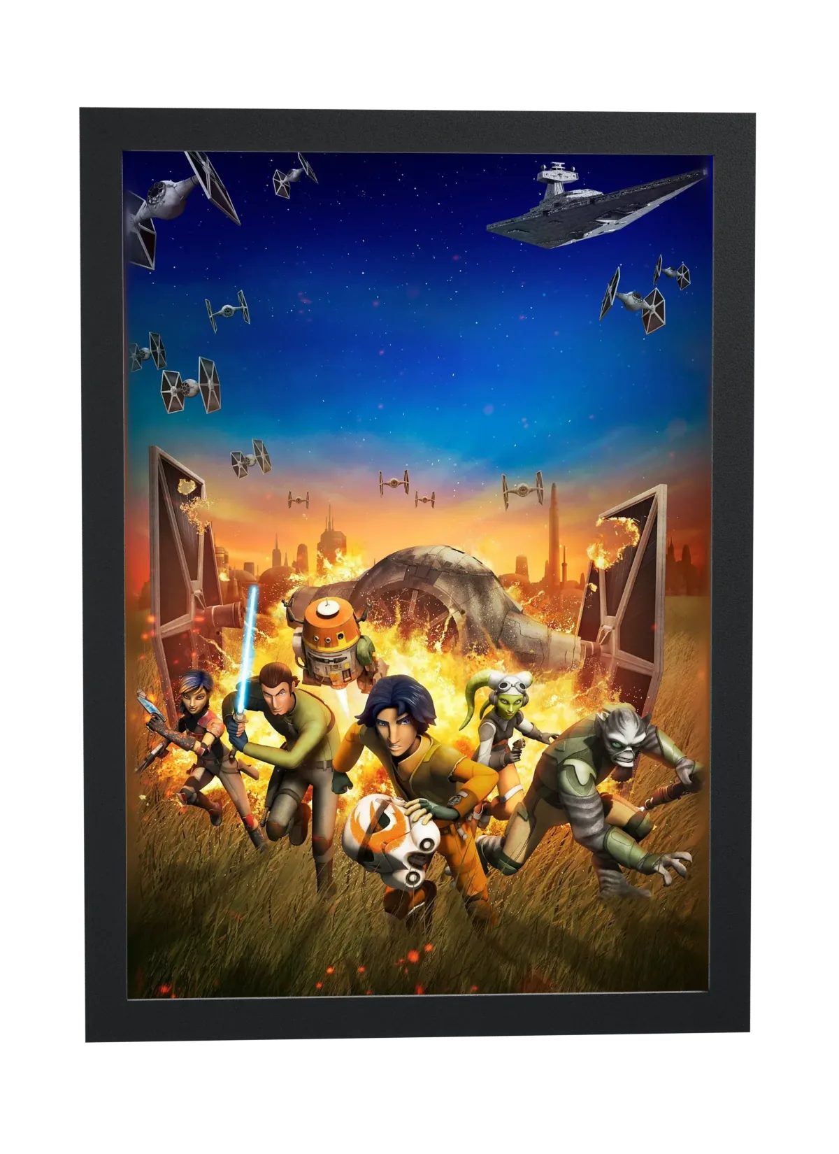 Star Wars Rebels (2014): fuga da explosão